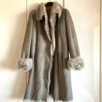 JOSEPH 조셉 무스탕 코트 램스킨 그레이 36