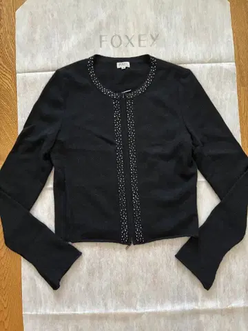 폭시 캐시미어 가디건 40