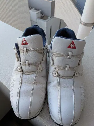 le coq sportif 골프화 화이트/블루