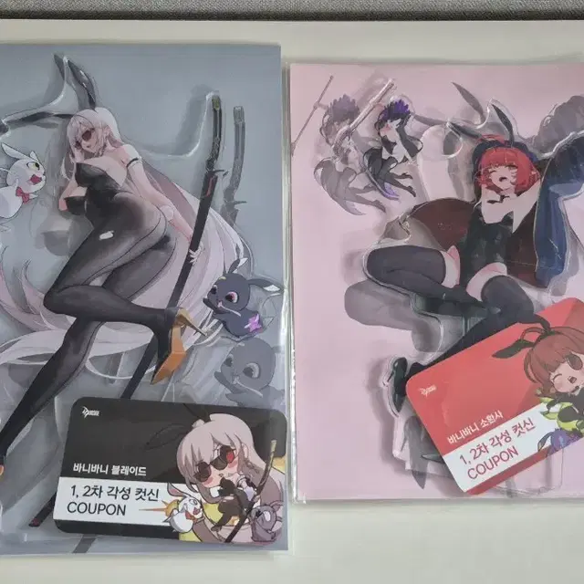 던파 던페 바니바니 소환사/블레이드 아크릴 스탠드 (쿠폰 포함)