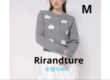 새상품 Rirandture (리랜드트루 매장 한정판 토끼 모티브 가디건)