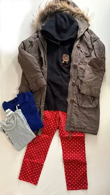 모즈 코트 등 묶음 판매 5세트