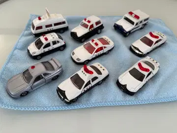 미니카 세트 9대 순찰차