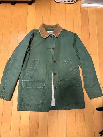 LL.Bean 그린 코튼 자켓