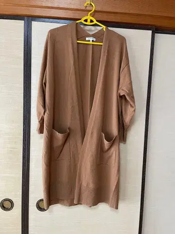 글로벌 워크 캐시미어 혼방 코디 가디건