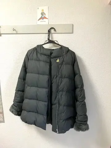 SHIPS A라인 리몬타 다운 코트 M 사이즈 클리닝 완료 그레이