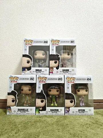 Funko pop! Newjeans 뉴진스 피규어 5체 세트