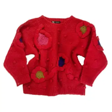 vintage 80s Kansai Yamamoto 3D sweater