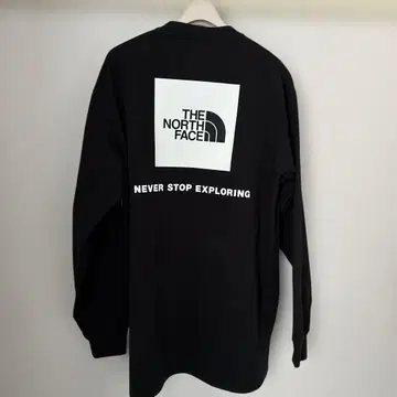 THE NORTH FACE 블랙 롱 슬리브 셔츠