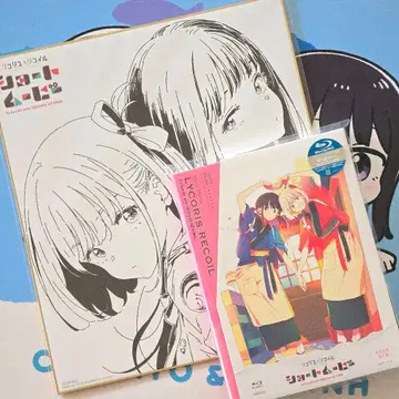 [ 혜택 색지 ] 리코리스 리코일 숏 무비 Blu-ray