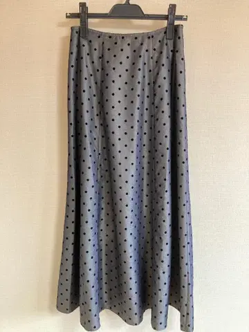 favori 도트 롱 스커트 그레디 브릴리언트 플로키