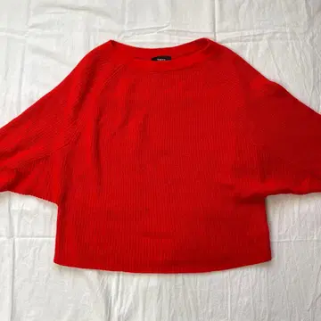 띠어리 theory 니트 스웨터 빨간색