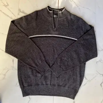 VINTAGE CLUB 다크 그레이 스웨터 L