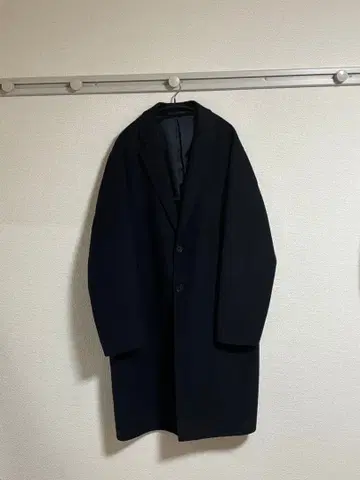 그린 레이블 릴랙싱 체스터 코트 네이비