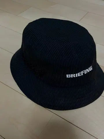 BRIEFING 스트라이프 버킷 햇