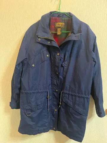 80's Eddie Bauer 네이비 마운틴 파카 블랙 택