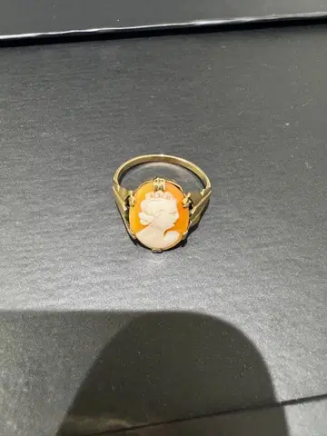 [ 오늘만 가격 인하 ] 영국 앤티크 카메오 반지 9ct