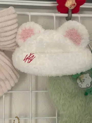 KZOO 10cm 봉제 인형용 니트 모자 ( SKZ 로고 핸드메이드 )