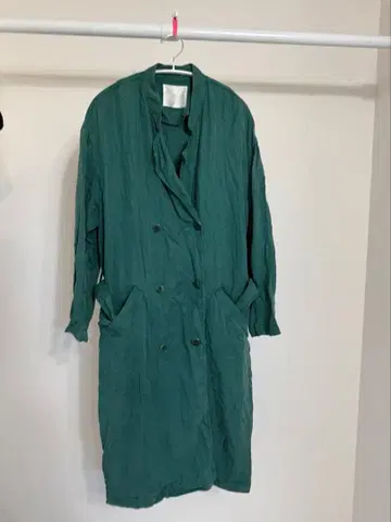 트렌치코트 그린