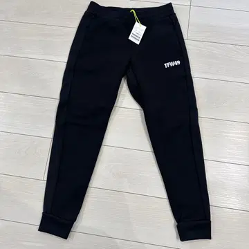 TFW49 블랙 종이상자 조거 팬츠 S