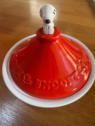 스누피 피규어 포함 타진 냄비