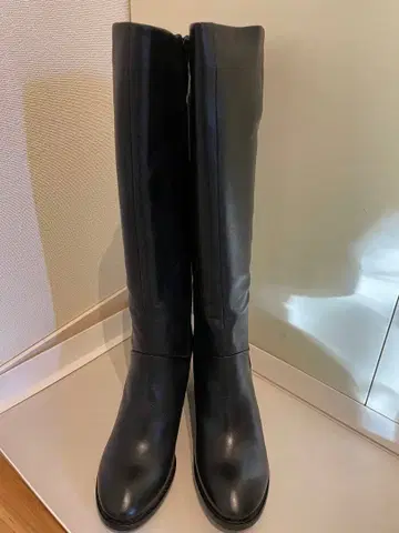 블랙 롱 부츠 23.5cm