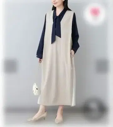 natural couture 사이드 플리츠 점프스커트 원피스