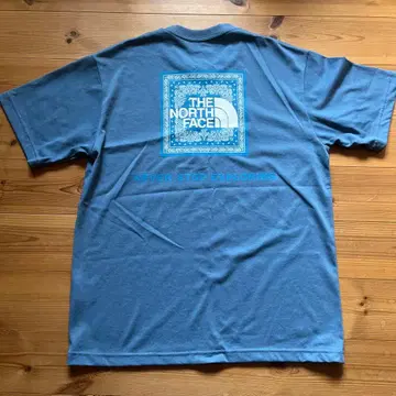 THE NORTH FACE 블루 티셔츠