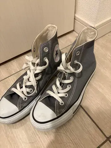 CONVERSE ALL STAR 그레이 하이컷 24cm