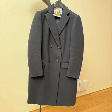 aquagirl 다크 네이비 체스터 코트 36