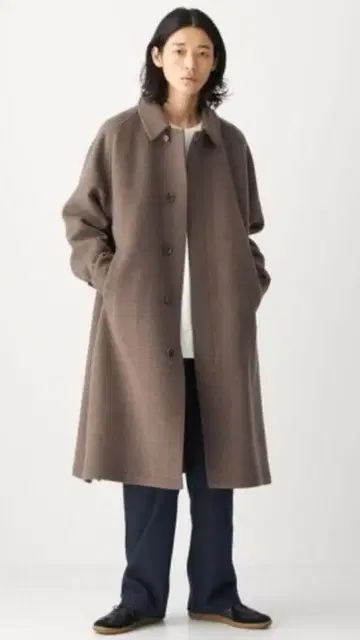 CITEN 울 발라칼라 코트 M 사이즈