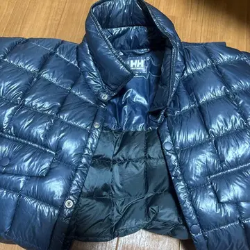 헬리 한센 네이비 다운 자켓