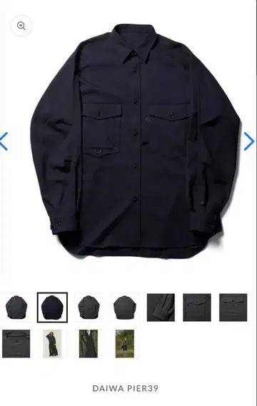 DAIWA PIER39 테크 플란넬 CPO 셔츠