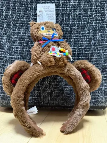 하미곰 머리띠 미사용 새상품