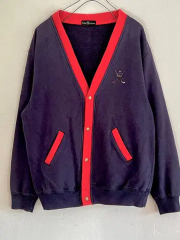 80s90s 랄프 로렌 맨투맨 가디건 코스기 산업