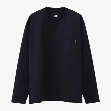 THE NORTH FACE 블랙 롱 슬리브 T셔츠 M