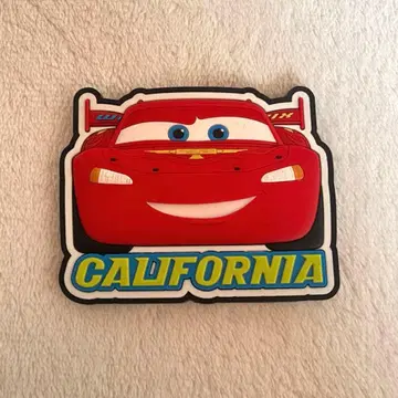 캘리포니아 디즈니 한정판 맥퀸 마그넷