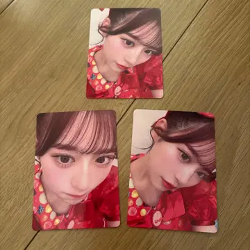 츠키아시 아마네 트레이딩 카드 3종 컴프 세트