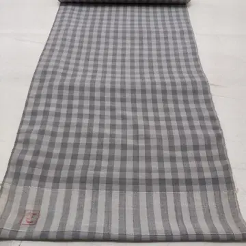 순수 실크 창작 격자 짜임  직물 옷감 (802)