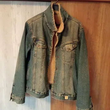 레어 중고품 Abercrombie and Fitch 보아 데님 자켓