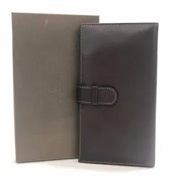 새상품급 PATEK PHILIPPE 파텍필립 가죽 이단 접이식 장지갑