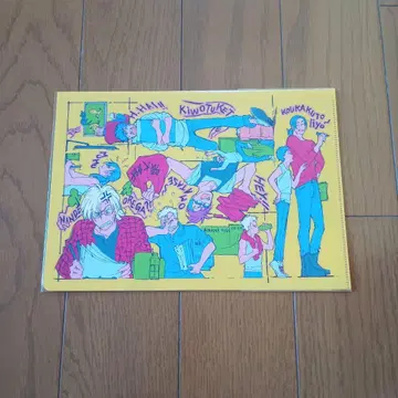 바나나 피쉬 ART&STAFF BOOK 특전 클리어 파일