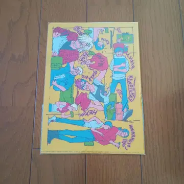 바나나 피쉬 ART&STAFF BOOK 특전 클리어 파일