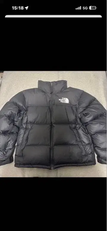 THE NORTH FACE 블랙 다운 자켓