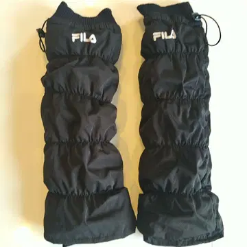 FILA 레그 워머 컨디션 최상 보아 안감 울트라 웜 블랙