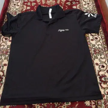 Ripple Fisher 블랙 피케 셔츠 M 사이즈