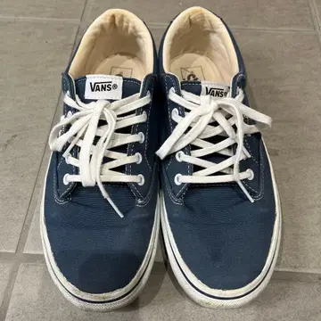 VANS 네이비 스니커즈 US 8