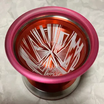 요요 크리에이션 사베지 로고 있음 오렌지 핑크 림