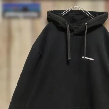patagonia 블랙 후드티