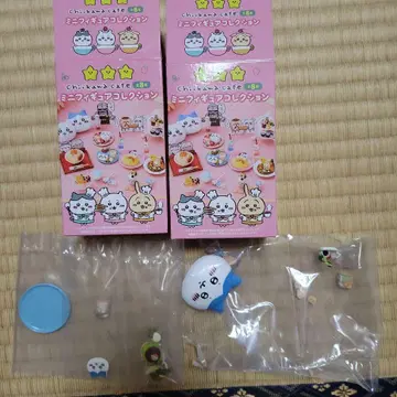 치이카와 카페 미니 피규어 컬렉션 2개 하치와레